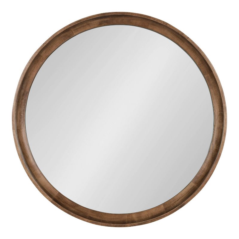 30&#34; Colfax Round Wall Mirror Natural - Kate &#38; Laurel All Things Decor, 3 of 8