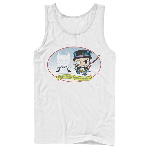 Men's Batman Christmas Naughty Penguin Tank Top - 1 of 4