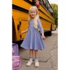 Mightly Girls Fair Trade Organic Cotton Solid 3/4 Sleeve Twirl Dress - 2 of 3