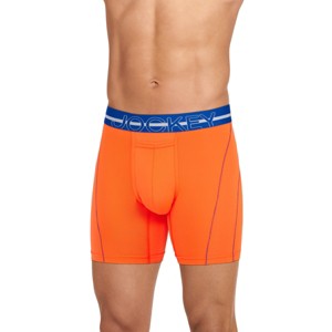 Jockey Sport Men's Silver Microfiber 7.5" Boxer Brief - 1 of 4