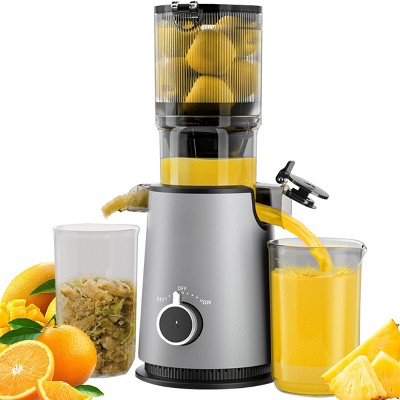 Aeitto Premium Cold Press Juicer with 4.5-Inch Oversized Feeding Port, Powerful Motor, and Easy-Clean Design for Efficient and Nutritious Juicing