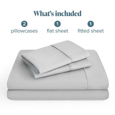 King Cloud Grey Ultra-Soft Microfiber Deep Pocket Sheet Set
