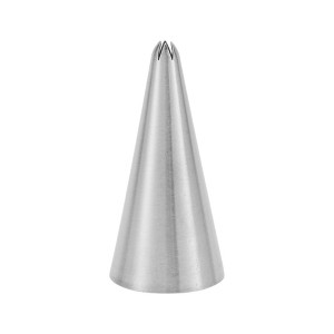 Unique Bargains Piping Tip 304 Stainless Steel Silver Tone 0.51"x0.98"x1.46" 1 Pcs - 1 of 3