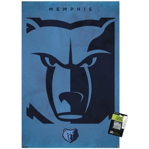 Trends International NBA Memphis Grizzlies - Logo 25 Unframed Wall Poster Prints - 1 of 4