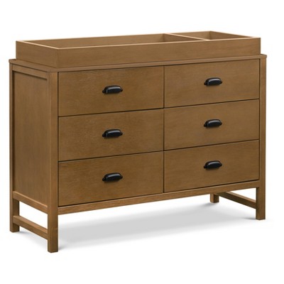 Fairway Farmhouse Double Dresser with 6 Drawers in Stablewood