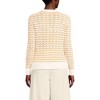 Lands' End Women's Cotton Viscose Button Shoulder Modern Crew Sweater - 2 of 4