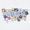 Levi's® Girls' Short Sleeve 'Floral Batwing' T-Shirt - White - 3 of 4