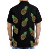 LA LEELA Men's Beach Cruise Holidays Shirts Casual Button Down Shirts For Men Summer Vacation Aloha Tops Hawaiian Shirt - 2 of 2