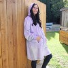 Catalonia Woman Blanket Hoodie Oversized Sweatshirt, Comfy Fleece Pullover Longe Sleeve, One Size Fits All, Gift Woman Wife - 2 of 4
