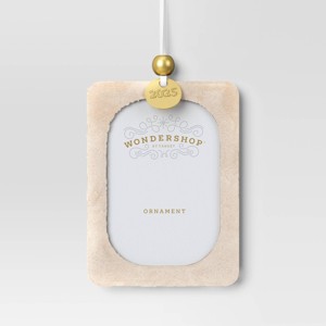 Velvet 2025 Picture Frame Christmas Tree Ornament - Wondershop™ - 1 of 3