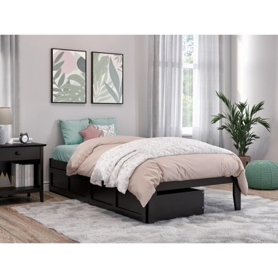 AFI Furnishings Colorado Platform Bed T with Drawers ES