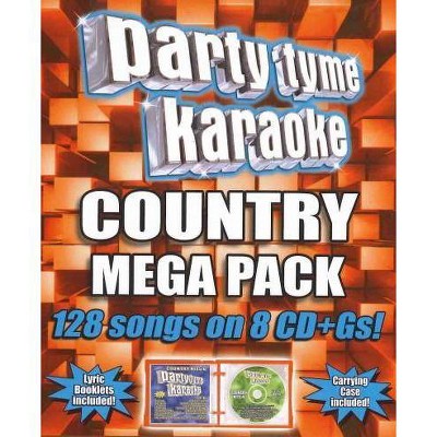 Party Tyme Karaoke - Party Tyme Karaoke - Country Mega Pack (128-Song Mega Pack) (8 CD)