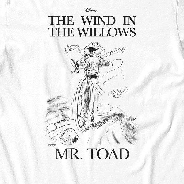Camiseta de hombre de Disney El viento en los sauces, paseo del Sr. Sapo 3