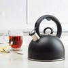 Cuisinart 2qt Stovetop Steam & Soothe Teakettle - Black - CKS-22MB: Stainless Steel Whistling Water Kettle for Stove - 3 of 4