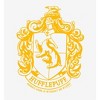 Harry Potter Hufflepuff Crest Long Sleeve Unisex Adult Hooded Sweatshirt - 2 of 2