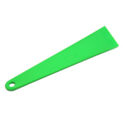 GLEAVI Car Film Triangle Scraper - Long Handle Vehicle Tint Application Tool (Yellow)