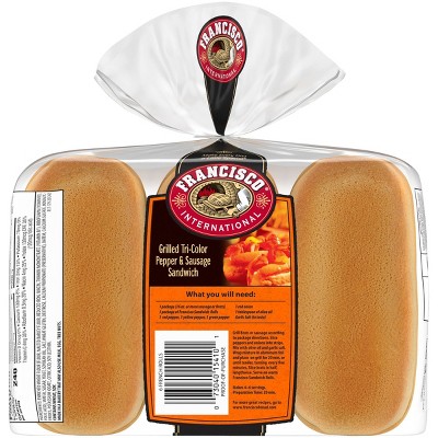 Francisco Sweet French Sandwich Rolls - 1lbs/6ct