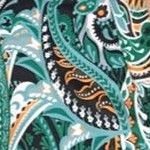 frost teal paisley