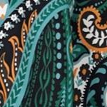 frost teal paisley