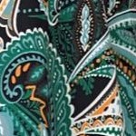 frost teal paisley