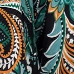 frost teal paisley