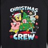Women's - SpongeBob SquarePants - Christmas Crew Lightweight French Terry Wide Neck Long Sleeve Shirt - 2 of 4