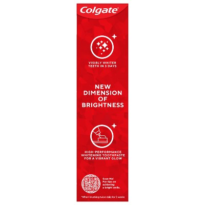 Colgate Optic White Pro Series Express White Teeth Whitening Toothpaste with 5% Hydrogen Peroxide - 3oz/2pk