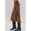 Women's Lydia Leopard Midi Slip Skirt - entro - 2 of 4