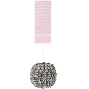 REGALWOVEN Absorbent Quick Drying Solid Decorative Hand Towels for Bathroom 14" x 30"/6" x 6" 2 Pcs - 1 of 4