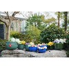 SpassWay 14" Dia Outdoor Indoor Ceramic Planter Pot Decorative Planter with Drainage Hole Patio Flower Pot - 4 of 4