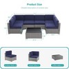 Sonkuki 7-Piece Patio Conversation Sofa Set - 3 of 4