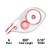 Staples Correction Tape White 6/Pack (ST59819) ST59819-CC - 2 of 4