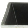 HomeRoots 7" Cream Recycled Plastic Indoor Outdoor Square Nursery Pot - 3 of 3