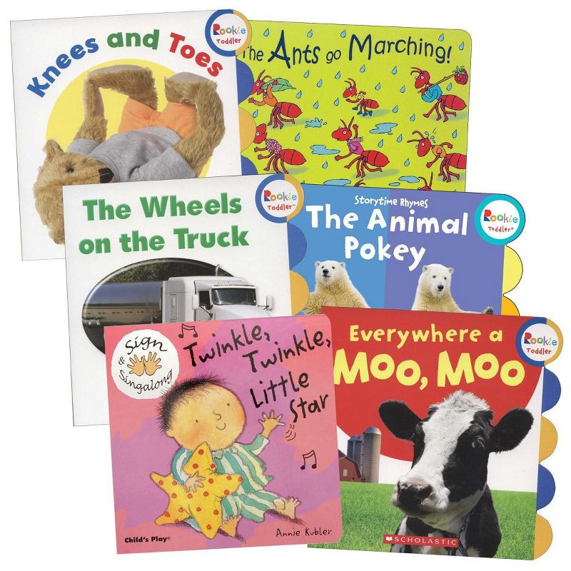 Kaplan Early Learning Sing-Along Board Books - Set of 6, 1 of 5