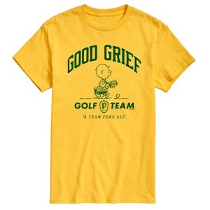 Men's - Peanuts - Good Grief Golf Team Short Sleeve Graphic T-Shirt - 1 of 4