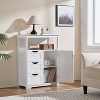 Yaheetech 35.5inch Height Bathroom Floor Cabinet for Bathroom Living Room - 2 of 4