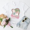Simply Sage Market Women's Summer Vibes Flowers Short Sleeve Graphic Tee - 3 of 3