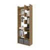 FM Furniture,Perry Bookcase in Melamine with Open Storage, White - 4 of 4