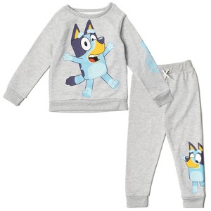 Bluey Fleece Top and Pants Toddler - 1 of 4