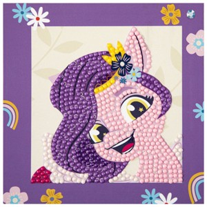 DIAMOND DOTZ Quick DOTZ My Little Pony Pipp Petals Diamond Art Painting Kit 5.1" X 5.1" - 1 of 4