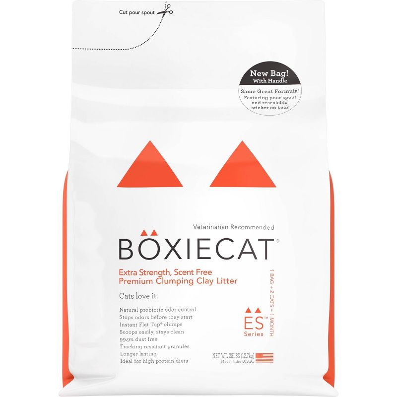Boxiecat Extra Strength Scent-Free Premium Clumping Litter - 28lbs, 5 of 11
