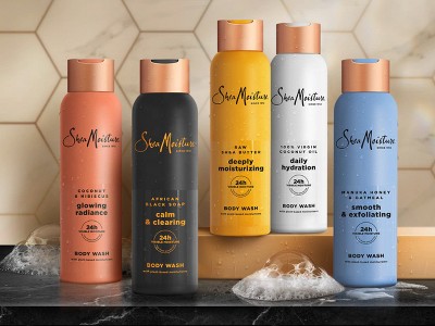 MUSE Moisture Body Wash 400ml 3本セット SheaMoisture Body Wash Smooth & Exfoliating - Manuka Honey