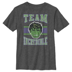 Boy's Marvel Hulk Team Incredible T-Shirt - 1 of 4