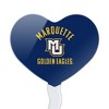 Marquette University Golden Eagles Heart Love Cupcake Picks Toppers Decoration Set of 6 - 2 of 4