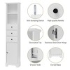 68.3" Tall Bathroom Cabinet, Freestanding Storage Cabinet, 3 Drawers and Adjustable Shelves, for Bathroom, Living Room - 3 of 4