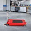 Oil Drain Pan, Low Profile with 12v Electric Pump, Foldable Handle and Wheels, 8FT Hose Oil Drain Cart for Car, SUV, Trucks - 2 of 4