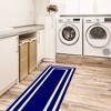 Sussexhome Non Skid Cotton Washable Laundry Room Indoor Runner Rug, 20" x 59" - 3 of 4