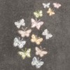 Linum Home Textiles 100% Turkish Cotton MARIPOSA Embellished Towel Set - 3 of 4