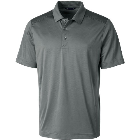 Cutter & Buck Prospect Textured Stretch Mens Short Sleeve Polo ...