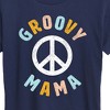 Women's - Instant Message - Groovy Mama Short Sleeve Graphic T-Shirt - 2 of 4
